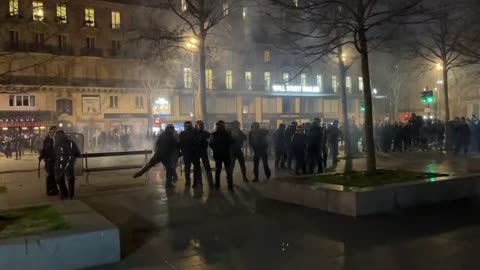 Day 4 of Macron's Paris protest ban