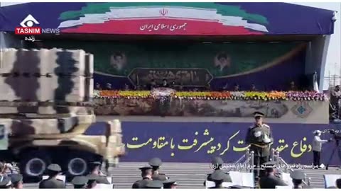 Iranian Military Parade video