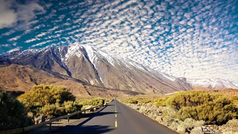 Mountain landscape nature background - Free No Copyright stock footage video - 1080 HD(1080P_HD)