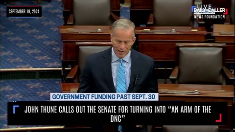 John Thune Calls Out The Senate for Turning Into “An Arm Of The DNC”