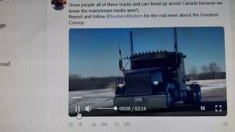 Worlds longest Freedom Convoy 2022, Canada!