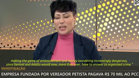 A PT councilor's company transferred money to the largest criminal organization in Brazil [BR]