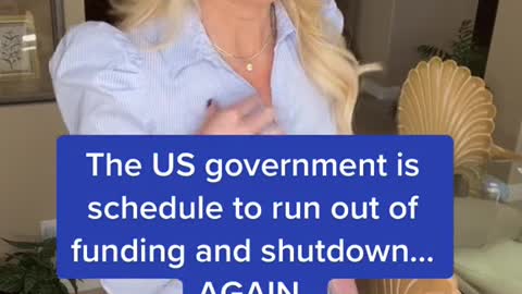 US govt will run out of funding in 15 days unless Congress passes an omnibus bill.