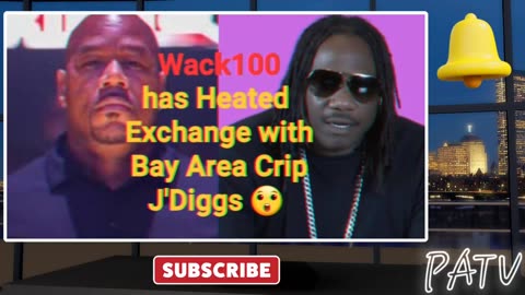 ENews ~ #Wack100 has a Heated Debate with #BayArea #Crip about Catching the Fade with #JDiggs 😏 🤔