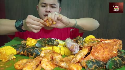 Seafood Boil MUKBANG ASMR Eating Video