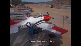 T28 Carrier landing, RC aircraft, FPV