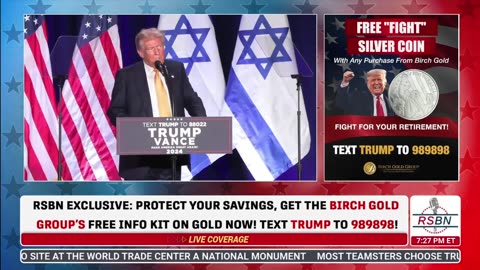 Trump wants to end antisemitism the minute he gets into office. Everyone is owned