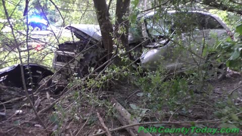 DRIVER SLAMS INTO TREE, KILLED ON IMPACT, GOODRICH TEXAS, 06/17/24...