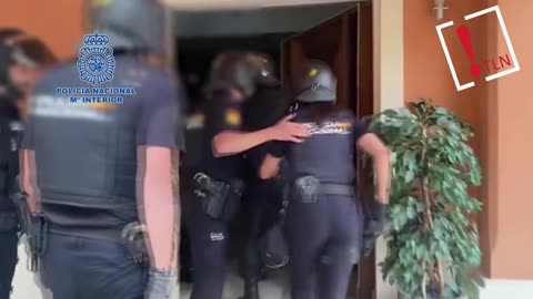 21 detenidos de una red acusada de blanquear dinero procedente del narcotráfico