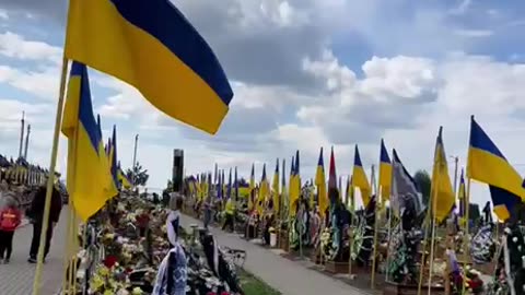 Khmelnitsky. Cemetery named after Zelensky.