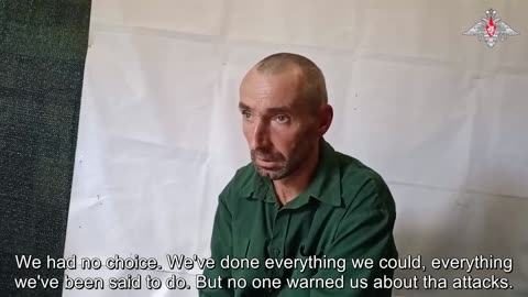 POW: Ukrainian serviceman surrendered in the first battle