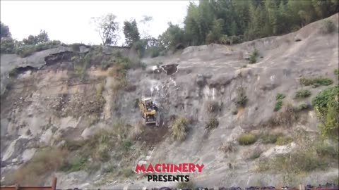 10 Extreme Dangerous Idiots Excavator Operator Skills - Fastest Climbing Excavator Machines Driving