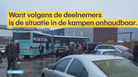 Actiegroep wil vluchtelingen naar Nederland halen