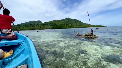 Weno to Tonowas, Chuuk Lagoon by boat