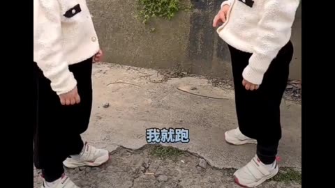 #Playful Chinese Twin sisters, LOL