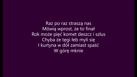 Raz po raz Perfect (tekst)