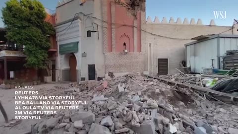 Morocco's largest earthquake in decades - Thousands dead