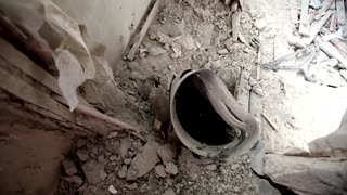 Civilian apartment buildings shelled in Kharkiv