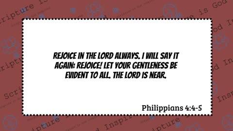 Philippians 4:4-5 Daily bible verse 2023 #shorts #bible #Verse #for #today