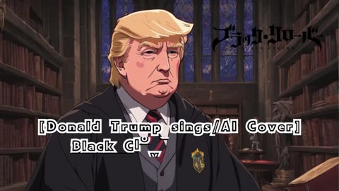 [Donald Trump sings/AI Cover] Black Clover Opening 8 GIRLFRIEND - sky&blue