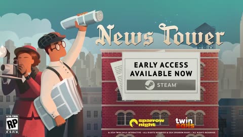 News Tower - Official Early Access Launch Trailer