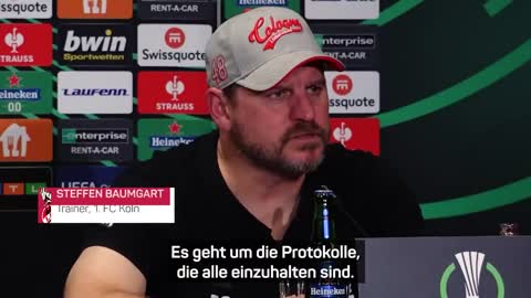 Steffen Baumgart mit legendärem Rant gegen die UEFA _ 1. FC Köln