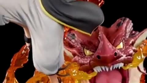 COOL Natsu and Igneel toy statue from Tsume Studio!!