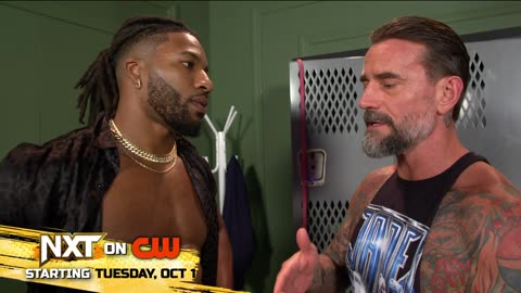 Trick Williams speaks candidly with CM Punk- NXT highlights, Sept. 24, 2024 - WWE