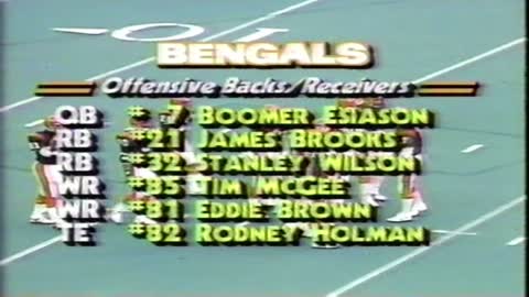 1988 Bills vs Bengals P1