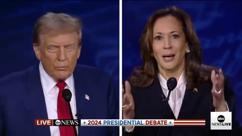 Harris and Trump speak on immigration policy during presidential debate