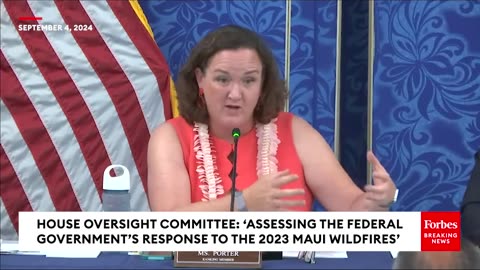 ‘How Many Applications Have You Received?’: Porter Asks Official About SBA Support After Maui Fires