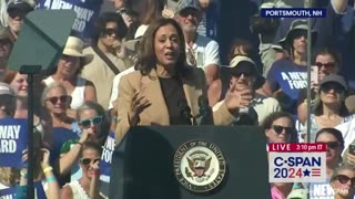 WATCH: Kamala Says She’s “Goin’ Off Script” to Push Gun Control Agenda