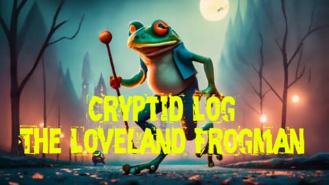 Cryptid Log the Loveland Frogman