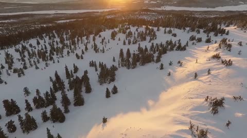 Nature beautiful drone shots