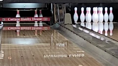 Bowling from 9/1/2024, Game 4 of 8, final score; 165