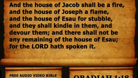 Bible Book 31. Obadiah, King James Version (KJV) Read Along Bible