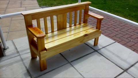 Things I've Made: Child's Bench