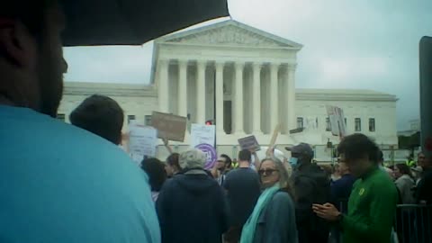 Thousands Protest about Abortion at Supreme Court (5-14-22)