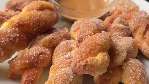 Air Fryer Cinnamon Twists😊👍