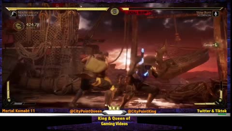 Mortal Kombat 11 - Noob Saibot vs Scorpion