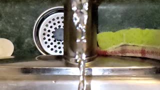 Kitchen water slow-mo