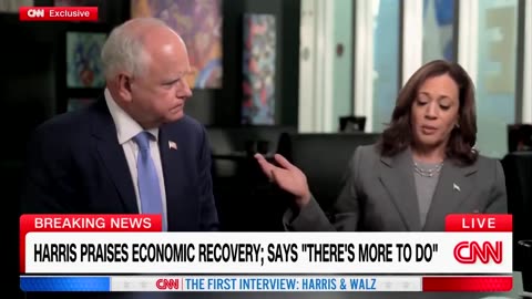 Politics - 2024 Lying Criminal Liberal Globalist Communist Kamala Harris CNN Debate Economy