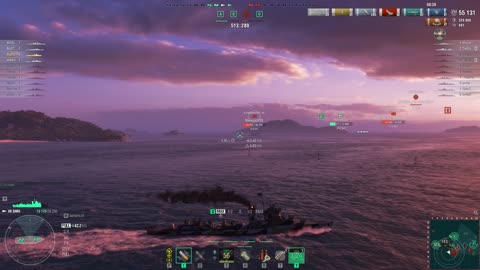 World of Warships Sims for a win.