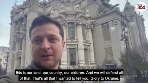 Ukrainian President defiantly walks the streets of Kyiv despite being on Putin's kill list