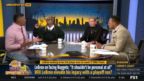 UNDISPUTED Wayne reacts Lakers vs Nuggets Will LeBron elevate his legacy with a playoff run