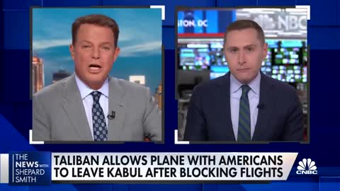 Taliban allows plane loaded with Americans to leave Kabul