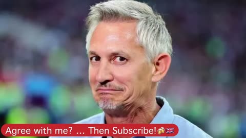 Lineker Finally shut down by british public