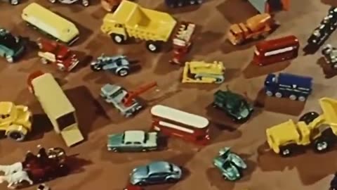 How model toy cars were made back in 1962