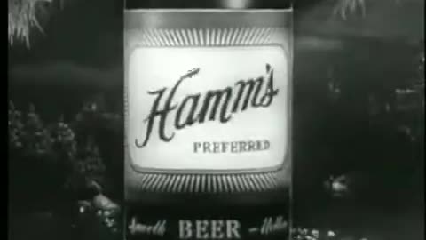 1954 - Hamm's Beer : "From the Land of Sky Blue Waters"