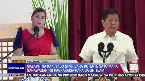 Malapit na kaalyado ni VP Sara Duterte sa Kamara, nanawagan ng pagkakaisa para sa Uniteam